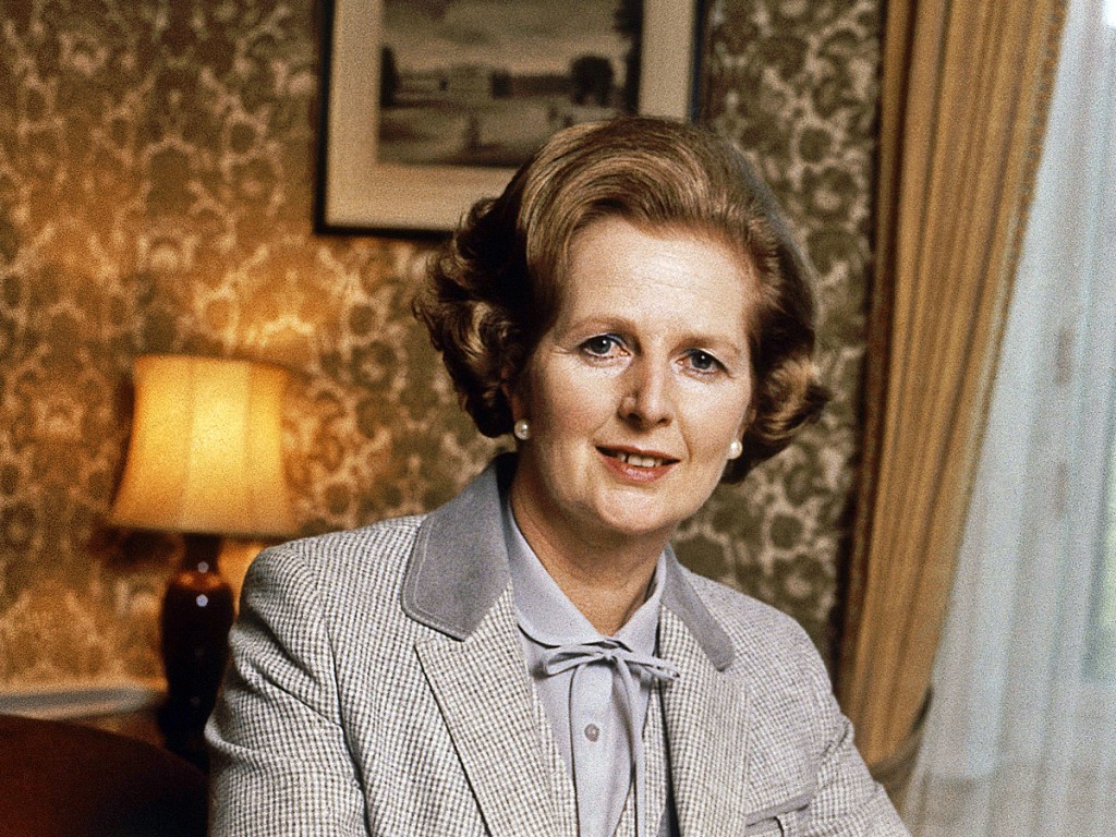 England Prime Minister Margaret Thatcher in September 1980. (AP Photo)